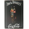 Tranh thiếc 20x30cm - Jack Daniels and Coca Cola Z23-Jack
