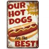 20x30cm Our Hot Dog are the Best S23-70016