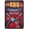 Tranh retro 30x20cm BBQ Fresh Cooked - Best Meat S23-70023