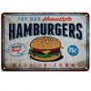 Poster tranh 30x20cm Try our homestyle Hamburgers S23-70024