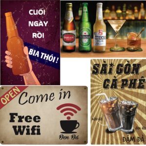 Tranh thiếc 30x40cm - Thuần Việt