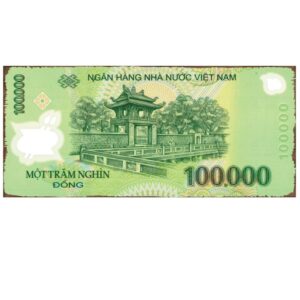 Áp phích 30x15 - Tờ 100k VND C-903