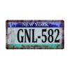 Biển số decor 30x15cm - New York GNL-582 YC-149