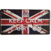 Áp phích 30x15cm - Keep Calm and Carry On - KM-823