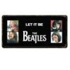 Poster tranh sắt biển số 30x15cm - Let It Be The Beatles YC-379