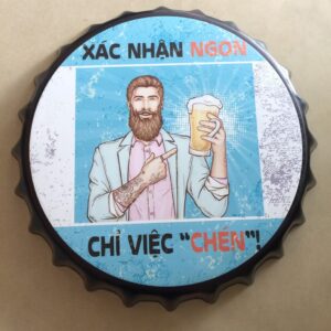 beer cap 35cm retro vintage wall decor for bar club