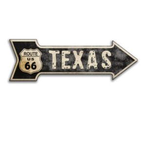 Mũi Tên Thiếc Dập Nổi 16x45cm Texas  YC-06