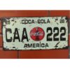Biển số thiếc 15x30cm - Coca Cola CAA 222 Z-35
