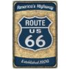 30x20cm - Route 66 Ameria's Highway Established 1926 KM23-938