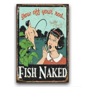 30x40cm - Fish Naked YC34-11744
