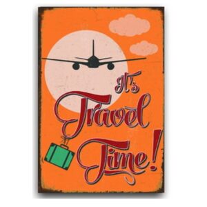 40x30cm - It's Travel Time YC34-11766