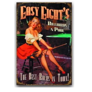 30x40cm - Easy Eight's Billard & Pool YC34-13051