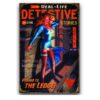 Tranh retro 30x40cm - Real Life Detective YC34-13052
