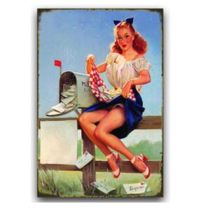 Áp phích retro 30x40cm - Hòm Thư YC34-533