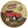 Tranh thiếc hình tròn 30cm - Garage Service & Repair YCR-7