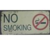 Biển cấm hút thuốc 30x15cm - No Smoking Z-15
