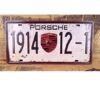 Tranh thiếc biển số xe 30x15 - Porsche 1914 12-1 Z-99