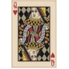 Tranh thiếc Quân bài Poker 30x20cm Con Đầm Cơ 1 - CP23-QH1