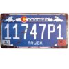 Biển số xe 30x15cm - Colorado 11747P1 Truck - JK-323
