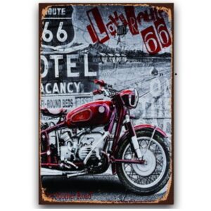 Xe motor Route 66 Hotel 20x30 - YC23-11761