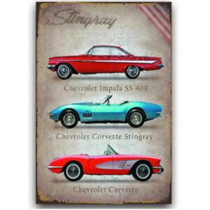 Tranh phân khối lớn 30x20 - Chevrolet Corvette Stingray YC23-11948