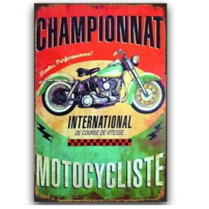 Tranh xe phân khối lớn 30x40 - Championat MotorCycliste YC34-15890