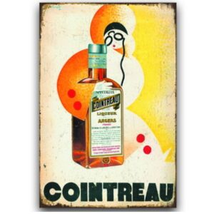 Tranh rượu retro 30x40cm - Cointreau YC34-1611