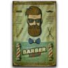 Tranh barbershop 20x30cm - Hipster Style YC23-16563