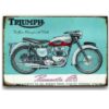 Tranh xe motor 40x30cm - Triumph Bonneville 120 YC34-16644