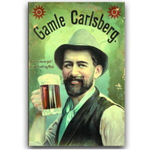 Tranh bia retro 30x20 - Gamle Carlsberg  YC23-1995