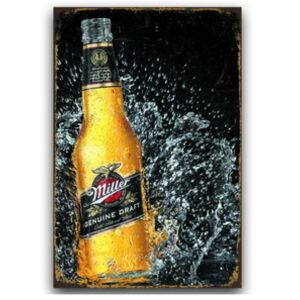 30x40cm - Miller Genuine Draft Cold Filtered Beer YC34-2100