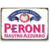 Tranh thiếc retro bia 40x30 - Peroni Nastro Azzurro  YC34-1725
