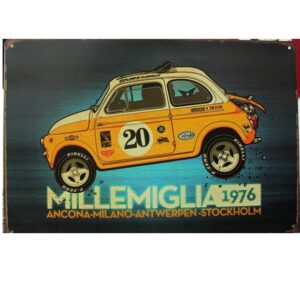 Áp phích xe hơi 30x20cm - Milemiglia 1976 KM23-9782