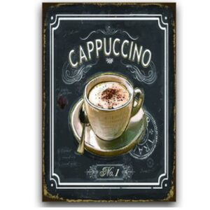 Tranh trang trí quán cafe 30x40cm - Cappuccino  YC34-17032