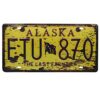 Biển số xe 30x15cm - Alaska ETU 870 AB-658