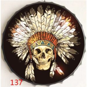 Nắp ve chia bia 35cm khổng lồ - Người Da Đỏ GK-137