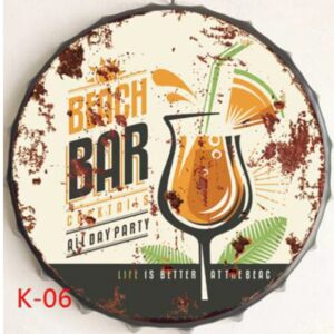 Nắp khoén decor 35cm - Beach Bar GK-06
