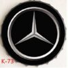 Nắp khoén 35cm decor vintage - Logo xe Mercedes GK-73