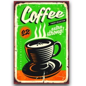 Tranh 20x30 - Coffee Extra Strong  YC23-15910