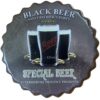 Nắp chai bia 13cm Black Beer - Special Beer decor quán nhậu YC13-06