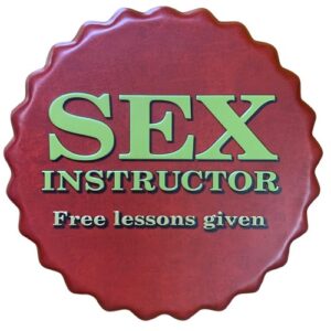 Nắp vỏ chai bia 13cm - Sex Instructor YC13-45