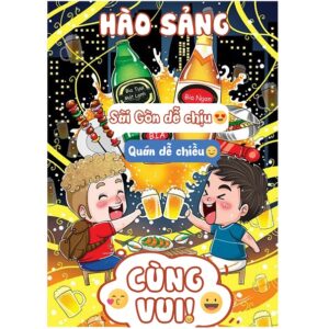 Tranh Việt Vui 30x40cm - Sài gòn Dễ Chịu  CB34-859