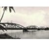 Tranh Sài Gòn xưa 40x30cm - cầu Bình Lợi  CP34-603