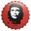 Nắp chai bia sắt 20cm - Che Guevara  GN20-35