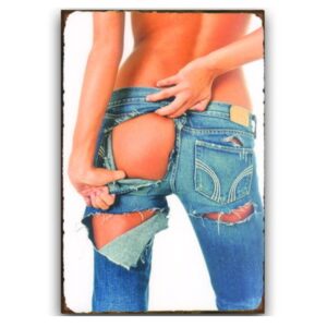 Tranh thiếc 30x40cm - Sexy Beauty YC34-11684