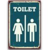 Biển nhà vệ sinh nam nữ 20x30cm - Toilet  YC23-2669