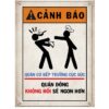 Tranh Bia tiếng Việt Vui 30x20cm - Cục Súc  CB23-861