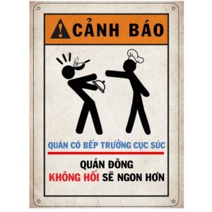 Tranh Bia tiếng Việt Vui 30x40cm - Cục Súc  CB34-861