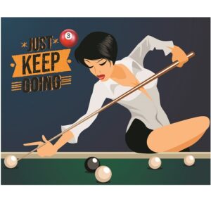30x40cm Just Keep Going  CL34-102