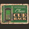 Tranh retro 40x30cm Classic Cue Rack  CL34-105
